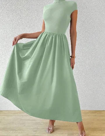 Rochie lunga SHEIN, verde