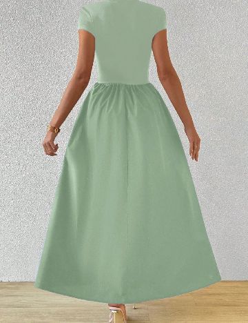 Rochie lunga SHEIN, verde