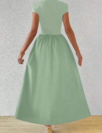 Rochie lunga SHEIN, verde