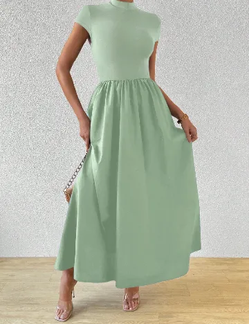 Rochie lunga SHEIN, verde