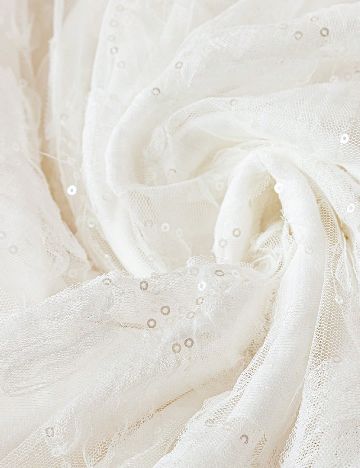 Rochie scurta SHEIN CURVE, alb