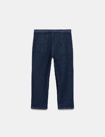 Pantaloni trei sferturi Zara, bleumarin
