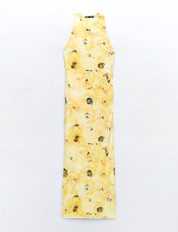Rochie lunga Zara, galben