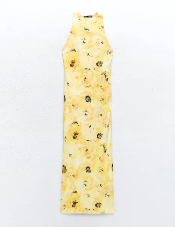 Rochie lunga Zara, galben