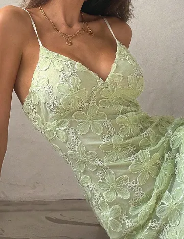 Rochie scurta SHEIN, verde