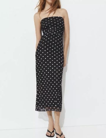 Rochie medie Pull&Bear, negru