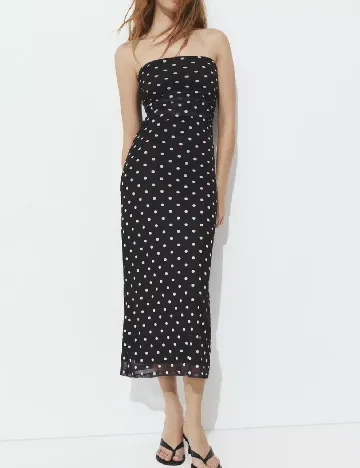 Rochie medie Pull&Bear, negru