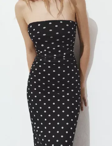 Rochie medie Pull&Bear, negru