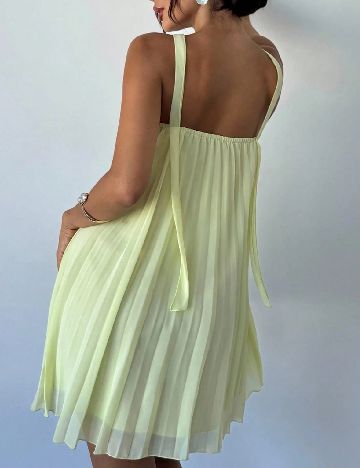 Rochie scurta SHEIN, verde deschis