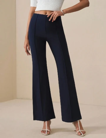 Pantaloni SHEIN, bleumarin