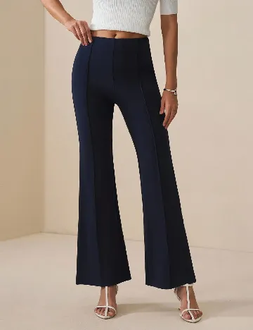 Pantaloni SHEIN, bleumarin
