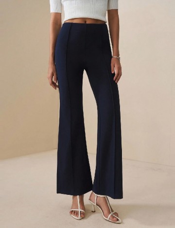 Pantaloni SHEIN, bleumarin