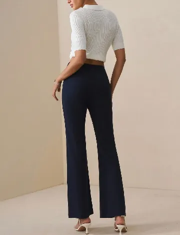 Pantaloni SHEIN, bleumarin