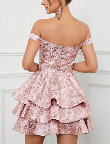 Rochie scurta SHEIN, roz