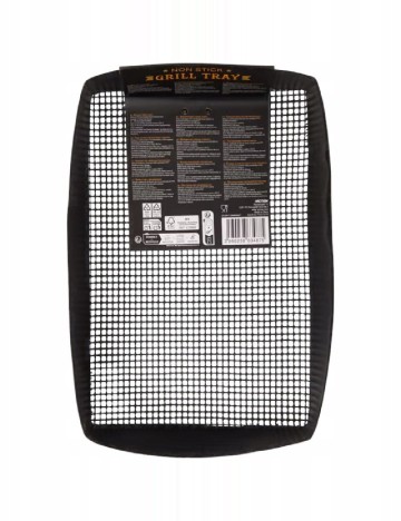Tava antiaderenta pentru gratar Big Jeff, negru