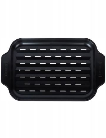 Tava antiaderenta pentru gratar Big Jeff, negru