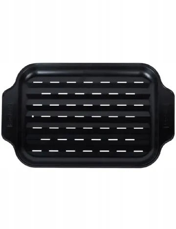 Tava antiaderenta pentru gratar Big Jeff, negru