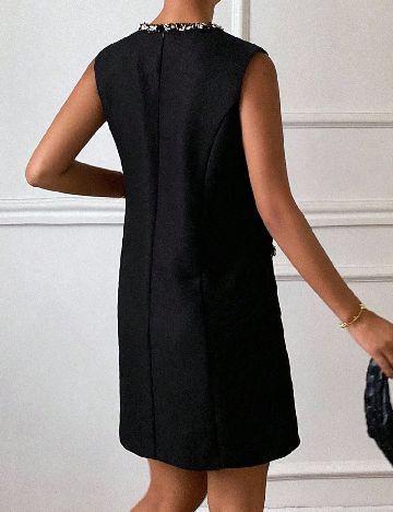 Rochie scurta Dazy, negru