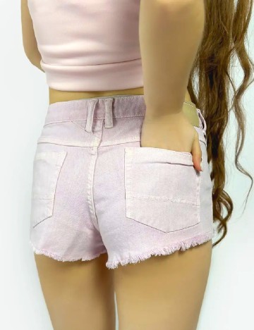 Pantaloni scurti Pull&Bear, roz