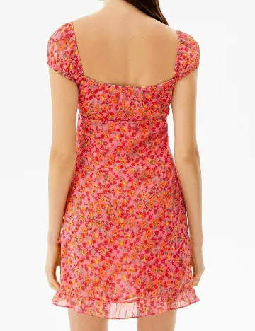 Rochie scurta Bershka, roz