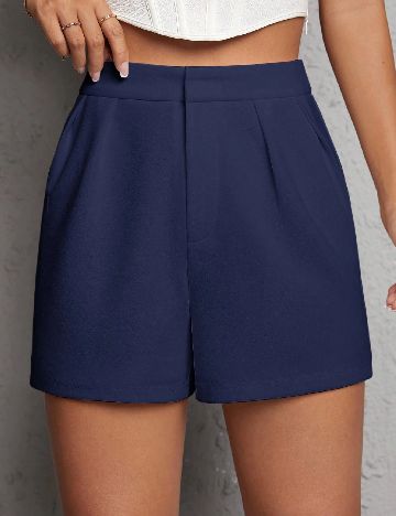 Pantaloni scurti SHEIN, bleumarin