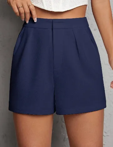 Pantaloni scurti SHEIN, bleumarin