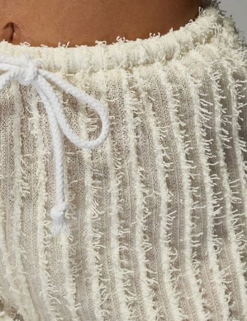 Pantaloni Missguided, ecru