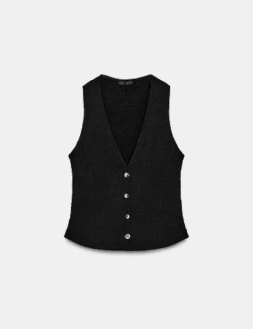 Top Zara, negru