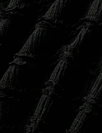 Top SHEIN CURVE, negru