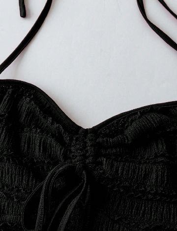 Top SHEIN CURVE, negru