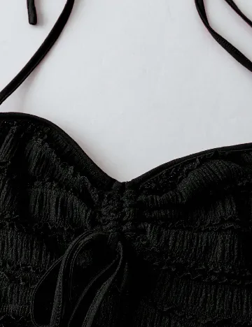 Top SHEIN CURVE, negru