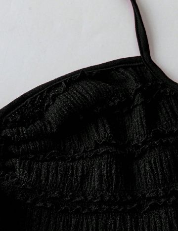 Top SHEIN CURVE, negru