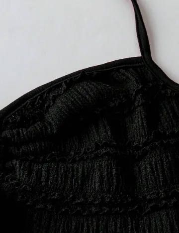 Top SHEIN CURVE, negru