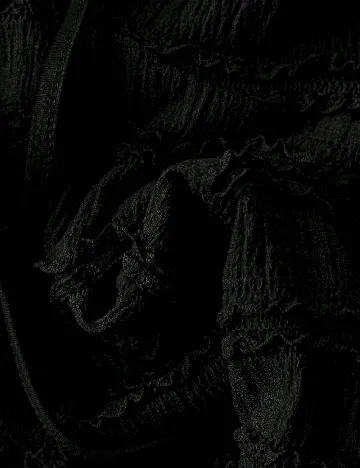 Top SHEIN CURVE, negru