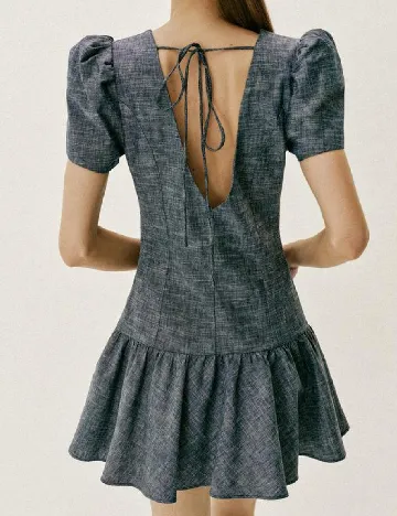 Rochie scurta Zara, albastru