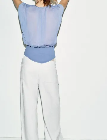 Bluza Zara, albastru