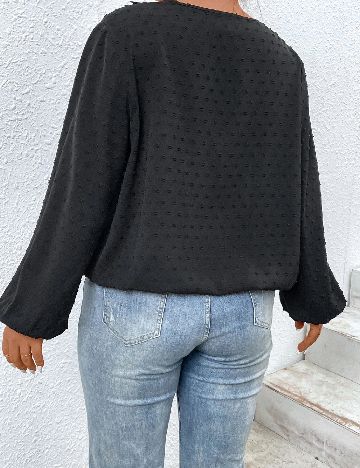 Bluza SHEIN CURVE, negru