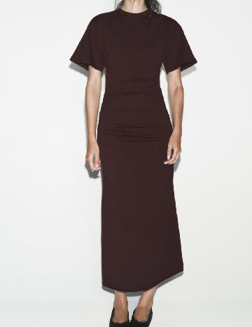 Rochie lunga Zara, maro