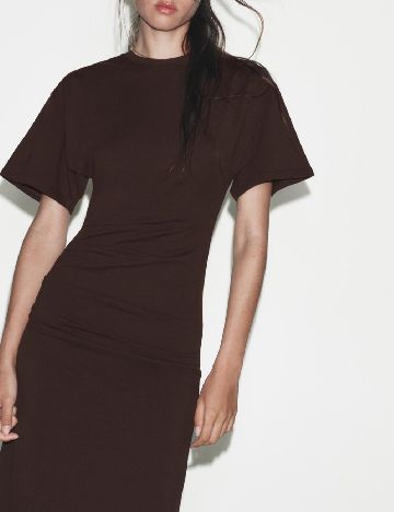 Rochie lunga Zara, maro