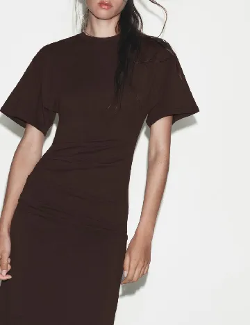 Rochie lunga Zara, maro