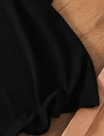 Tricou Shein Kids, negru