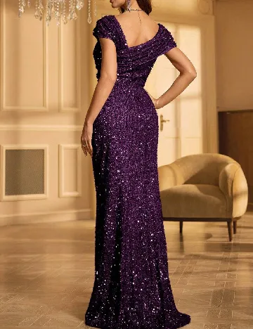 Rochie lunga UNITHORSE, mov