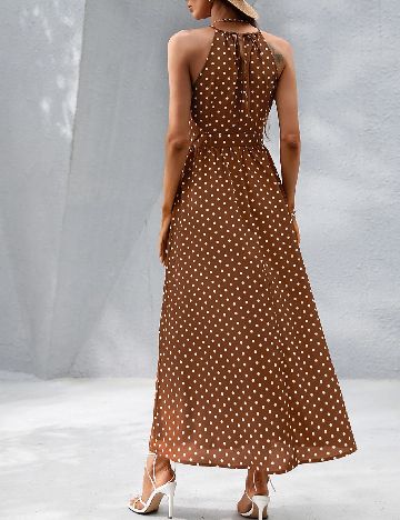 Rochie lunga SHEIN, maro