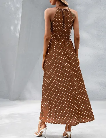 Rochie lunga SHEIN, maro