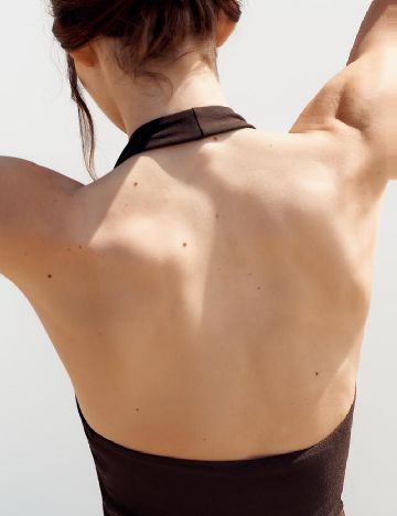 Top Zara, maro inchis