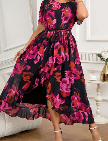 Rochie lunga SHEIN CURVE, mix culori