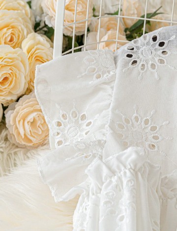 Rochie scurta SHEIN CURVE, alb