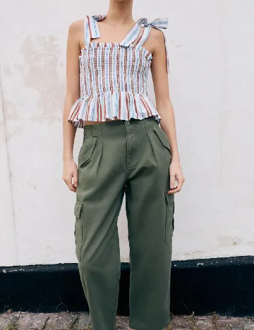 Top Zara, mix culori