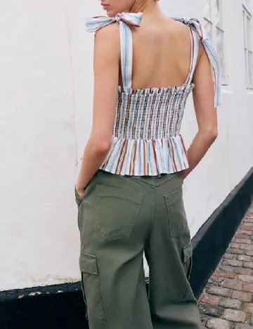 Top Zara, mix culori