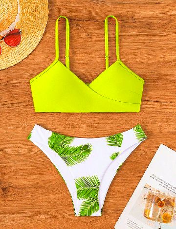 Costum de baie SHEIN, mix culori